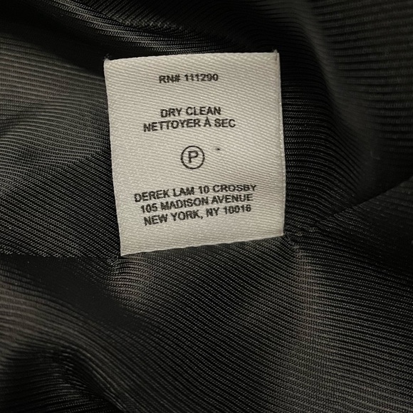 DEREK LAM 10 CROSBY Plaid Cocoon Coat - Picture 15 of 17